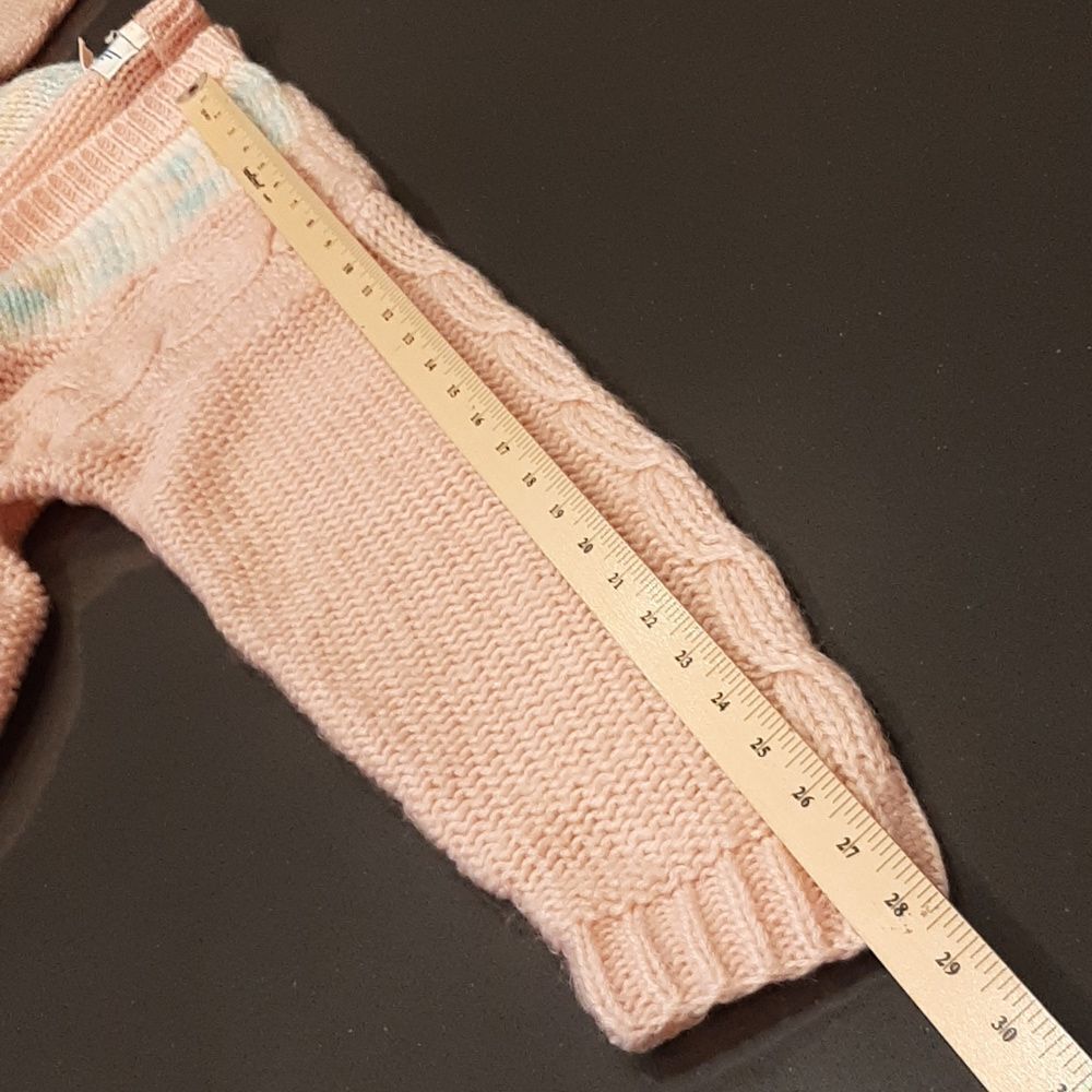 IVY Vintage Hand Knit Cardigan Sweater - Picture 10 of 11